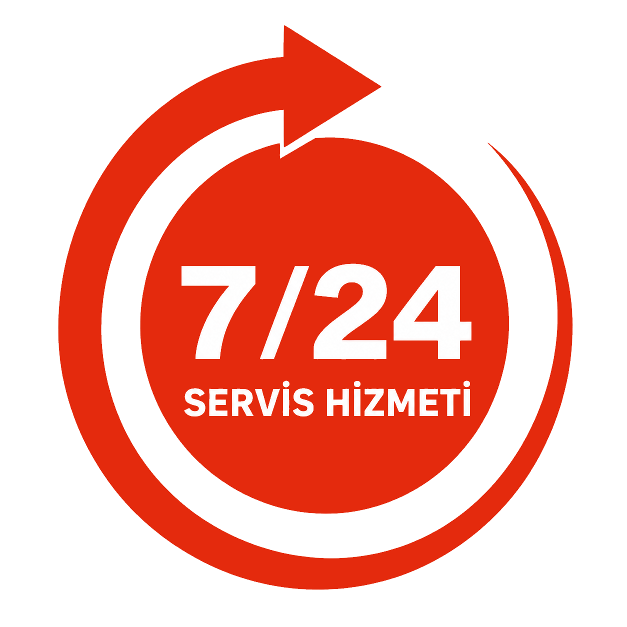 7/24 Servis Hizmeti