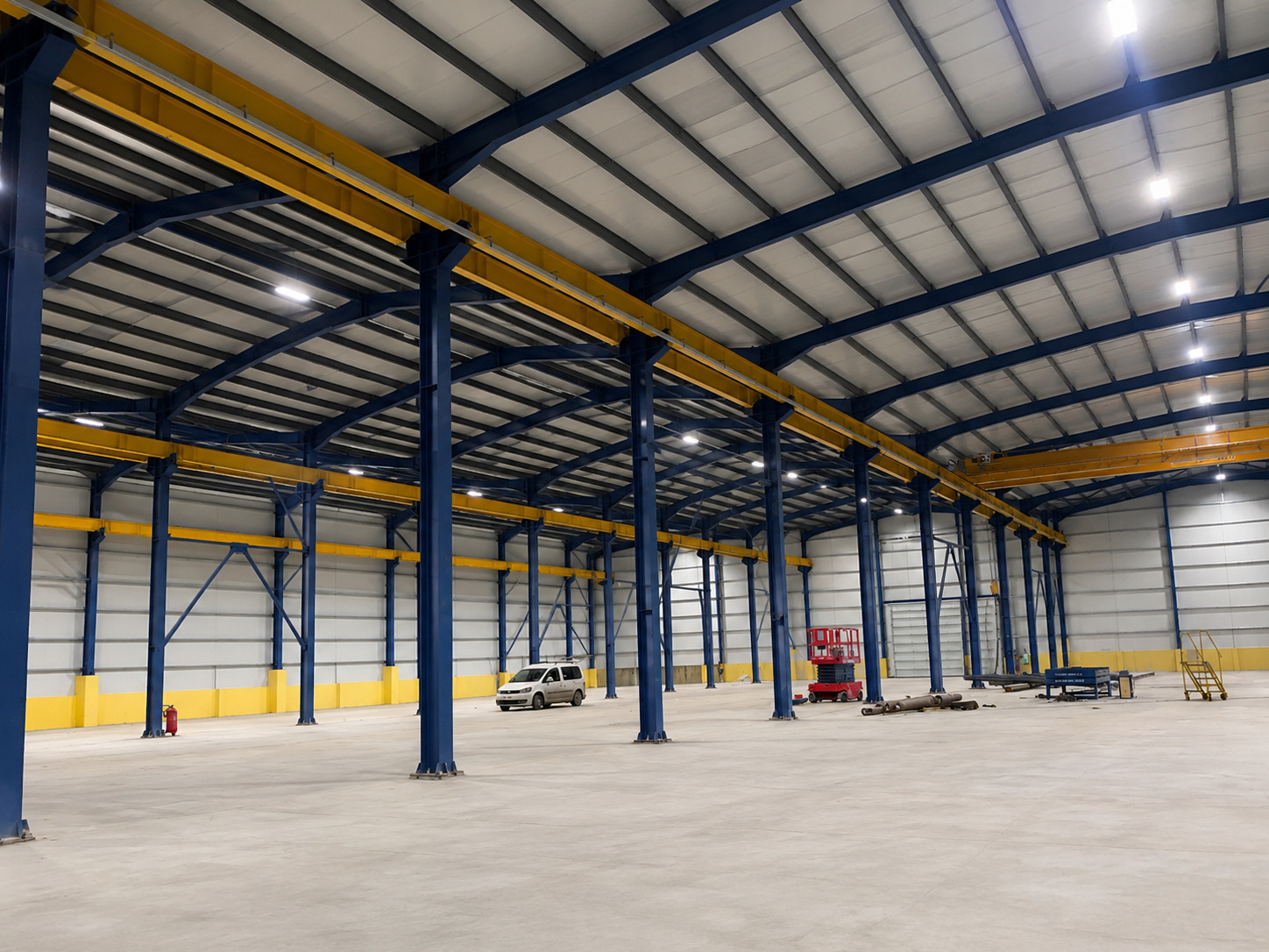 Anahtar Teslim Fabrika Kurulumu - Aydınlatma Sistemi Görünümü